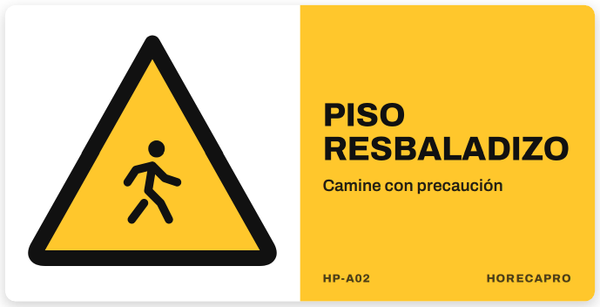 Piso resbaladizo (HP-A02)