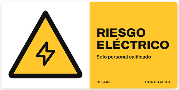 Riesgo eléctrico (HP-A03)