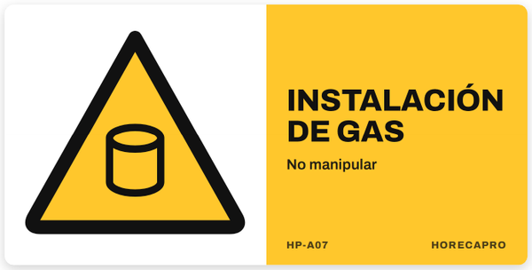 Instalación de gas (HP-A07)