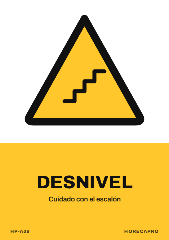 Señal HP-A09 formato A5 vertical
