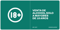 Señal HP-C07 formato 34 x 17 cm