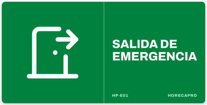 Señal HP-E01 formato 34 x 17 cm