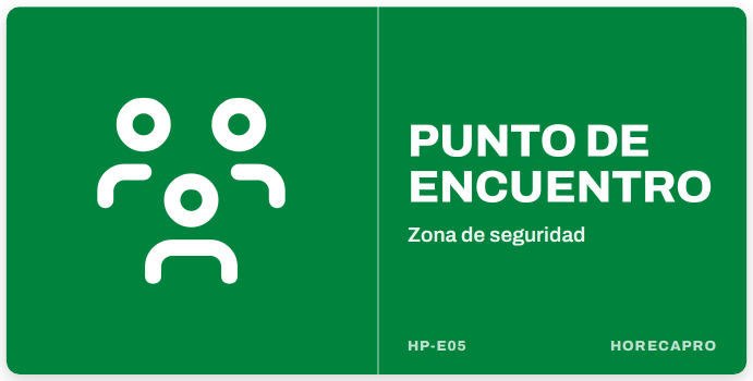 Señal HP-E05 formato 34 x 17 cm