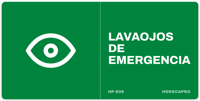 Señal HP-E06 formato 34 x 17 cm