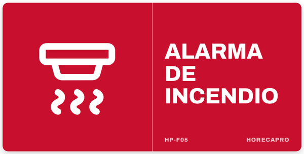 Alarma de incendio (HP-F05)