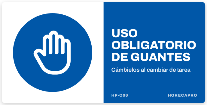 Señal HP-O06 formato 34 x 17 cm