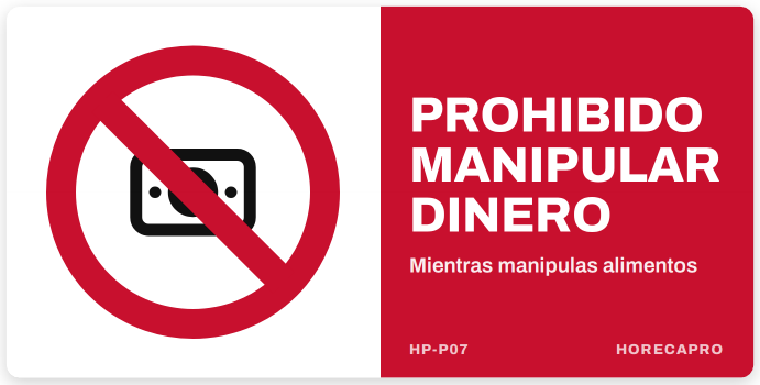Señal HP-P07 formato 34 x 17 cm