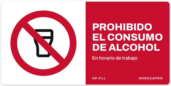 Señal HP-P11 formato 34 x 17 cm