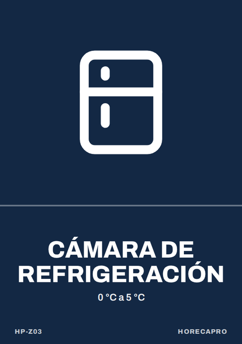 Señal HP-Z03 formato A5 vertical