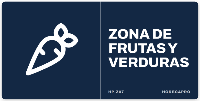 Señal HP-Z07 formato 34 x 17 cm