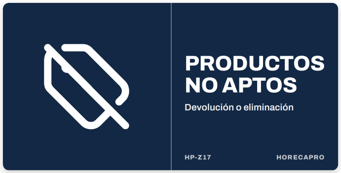 Señal HP-Z17 formato 34 x 17 cm