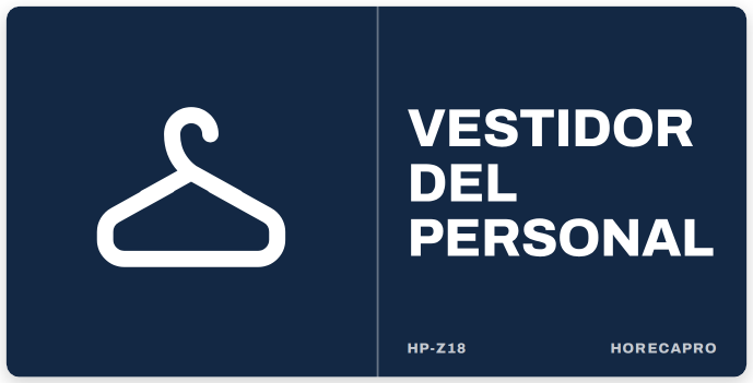Señal HP-Z18 formato 34 x 17 cm